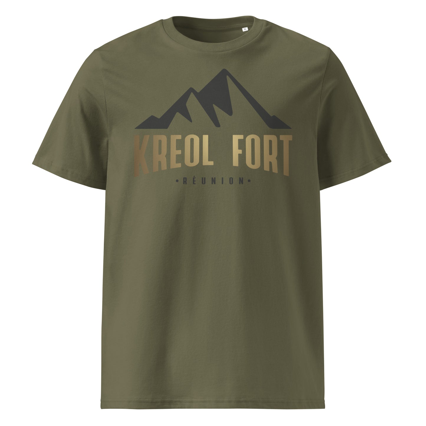 T-shirt unisexe Kréol Fort Noir
