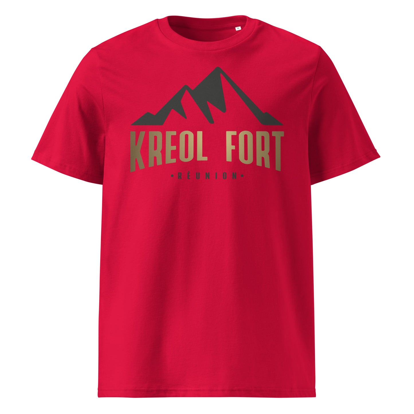 T-shirt unisexe Kréol Fort Noir
