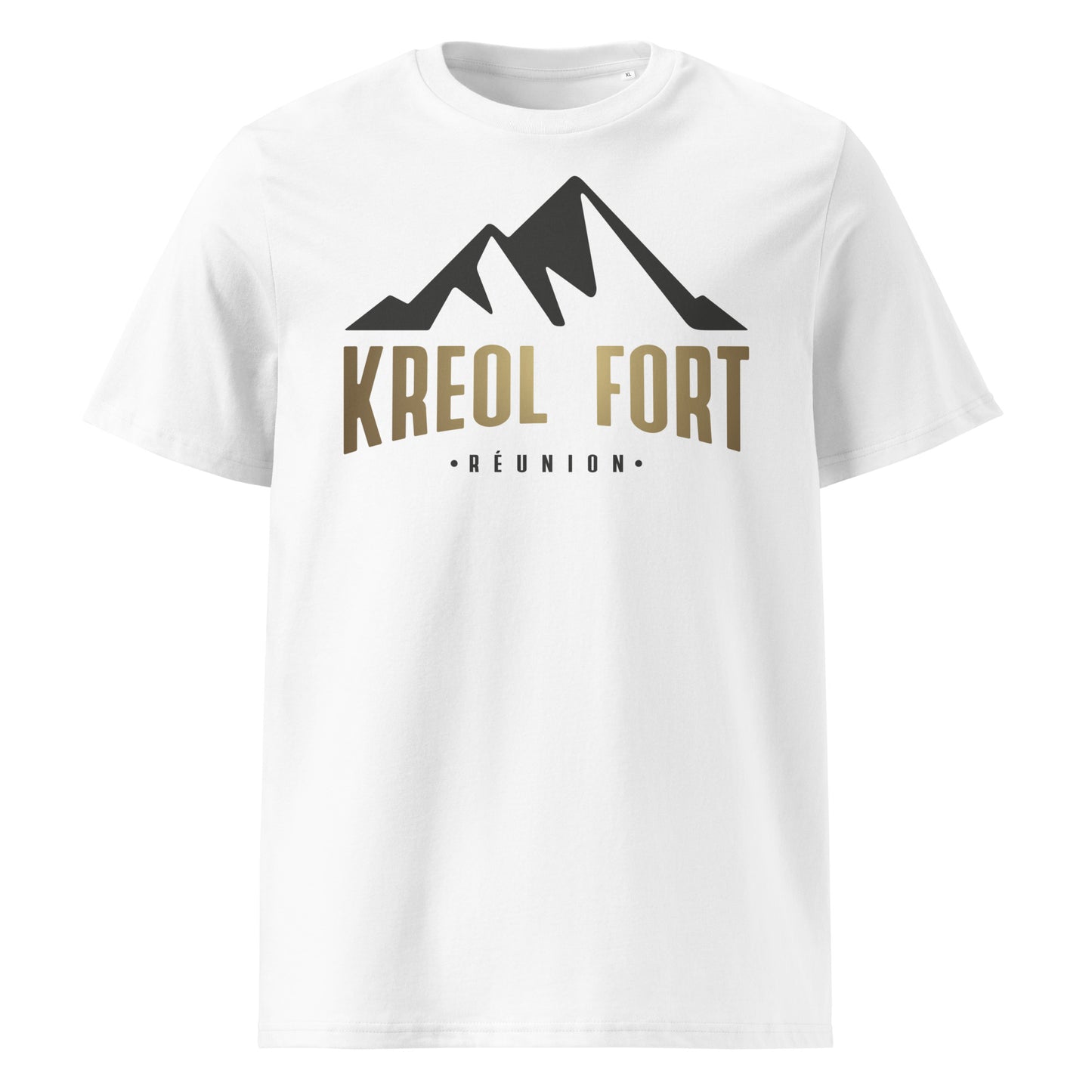 T-shirt unisexe Kréol Fort Noir